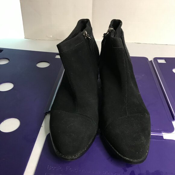 TOMS DESERT WOMENS ANKLE BOOTS SUEDE SIZE 9.5 - Picture 3 of 8